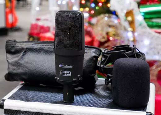 ART Pro Audio - C2 Cardioid Side Address Studio Microphone with Pad & Roll Off 2